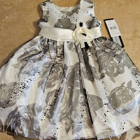NWOT Jayne Copeland Formal Dress | Toddler Girl Sz 3T | Holiday, Formal, Church - Picture 2 of 7